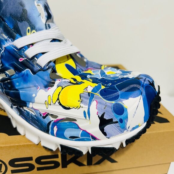 Crosskix Mens Sz 12 NYC Graffiti Water Shoes - Picture 3 of 10